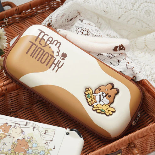 Étui de transport GeekShare « TEAM TIMOTHY » pour Switch et OLED