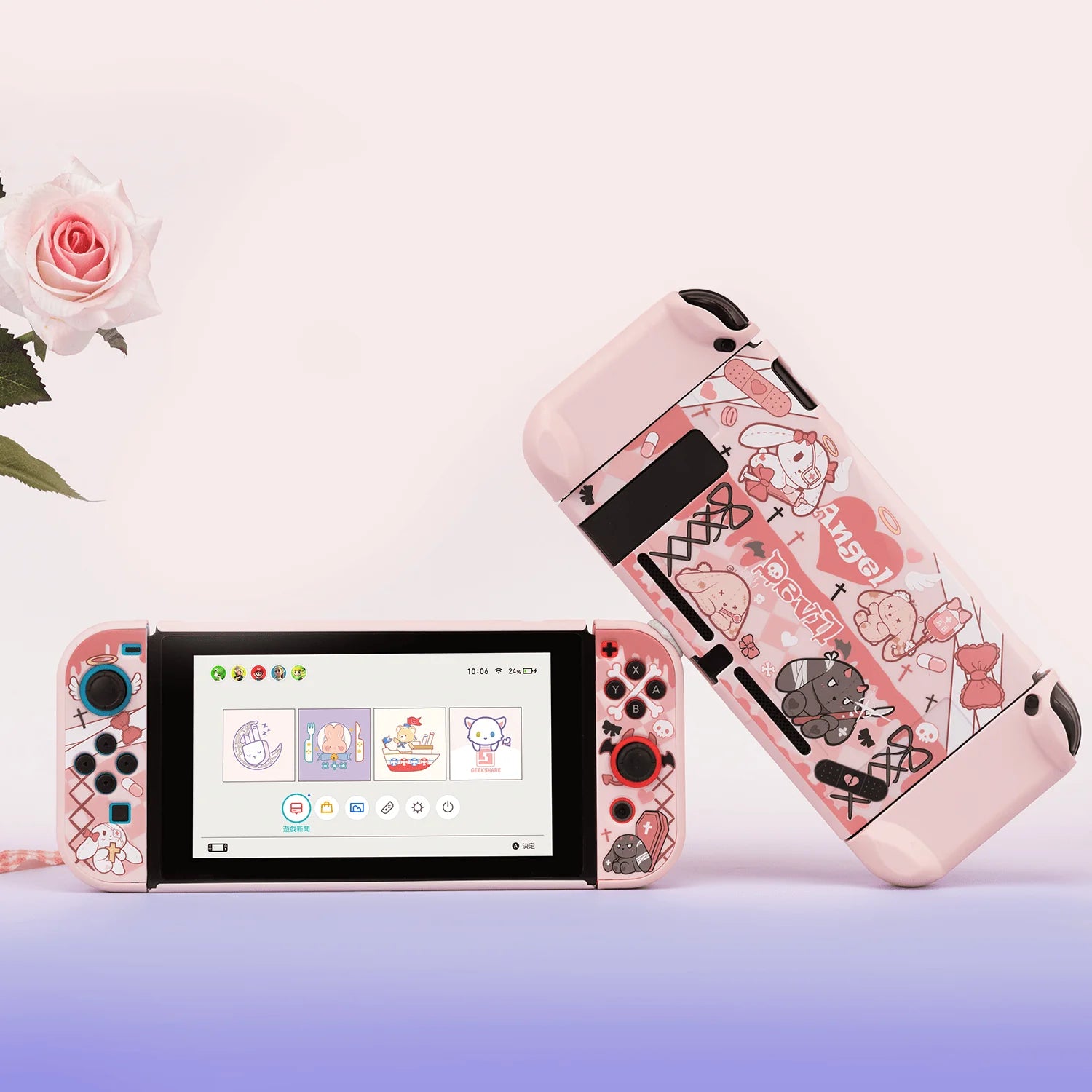 GeekShare "Gothic Bunny" Nintendo Protective Case