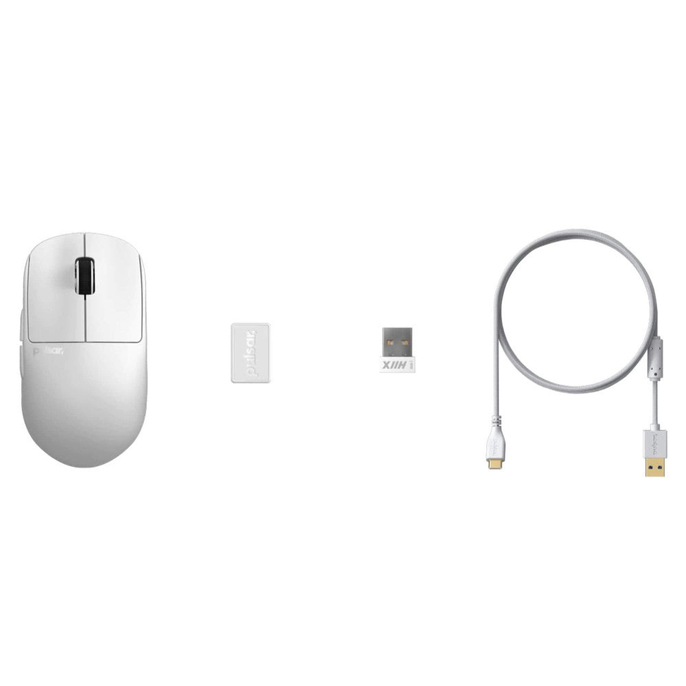 Pulsar X2H Gaming Mouse Mini White