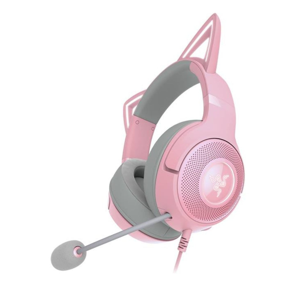 RAZER Kraken Kitty V2 Gaming Headset - Quartz Pink