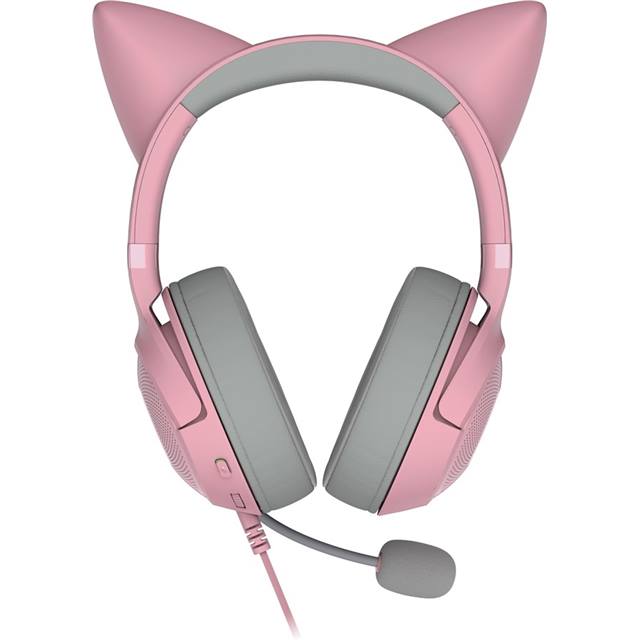 RAZER Kraken Kitty V2 Gaming Headset - Quartz Pink