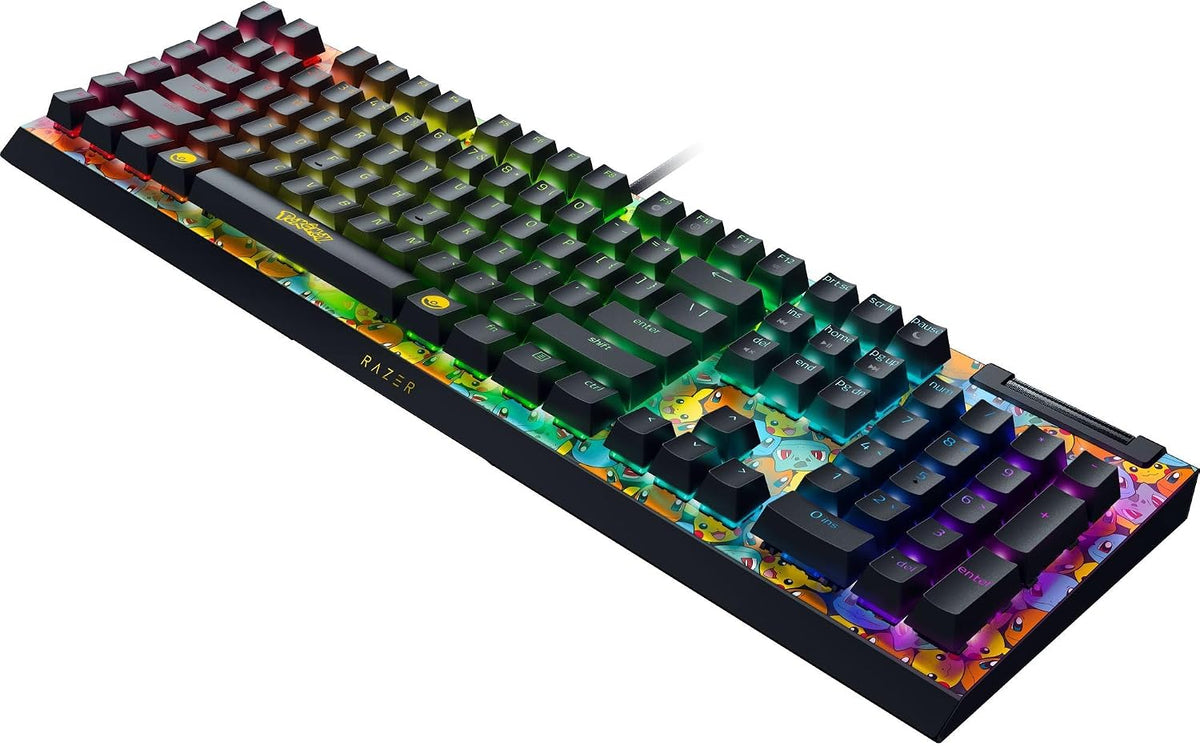 Razer BlackWidow V4 X Mechanische Gaming Tastatur Pokémon Edition