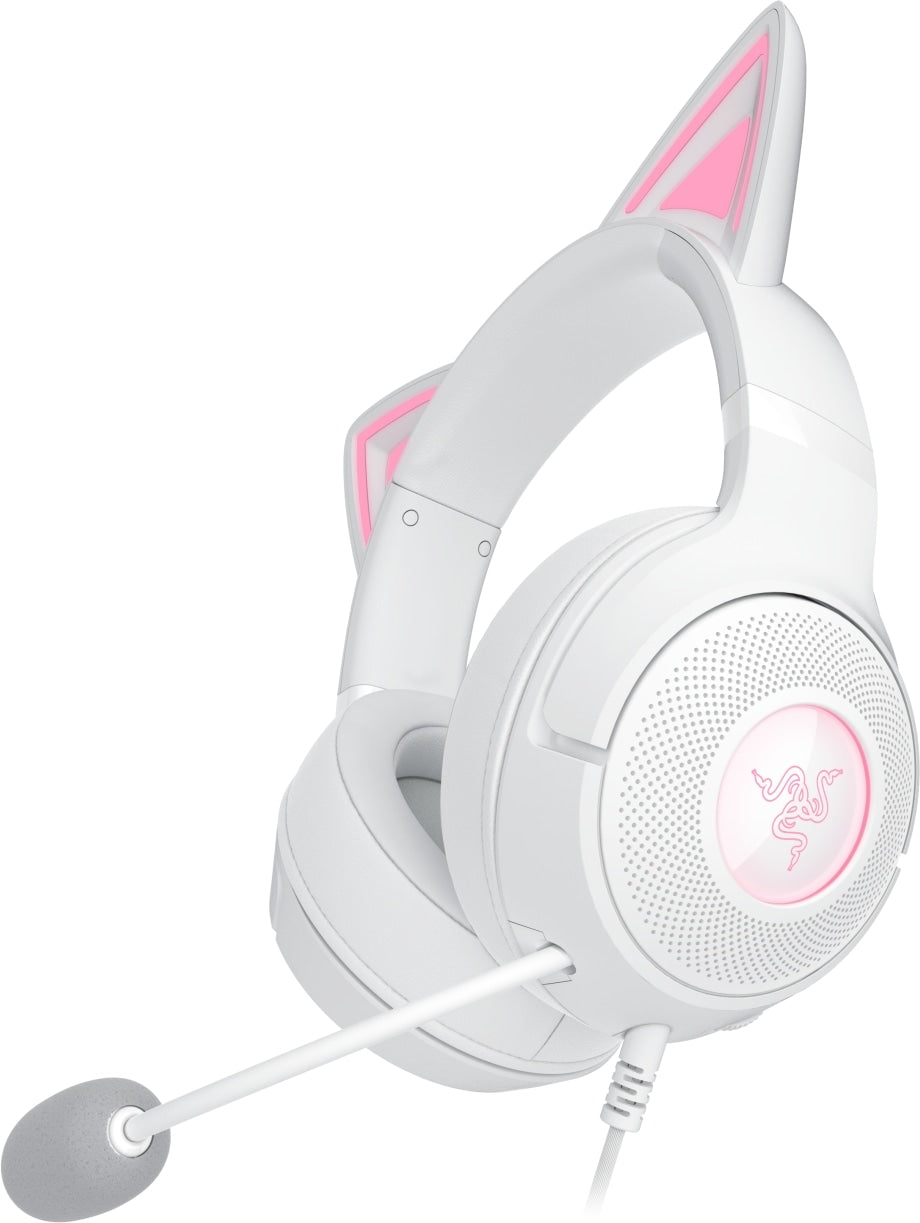 RAZER Kraken Kitty V2 Gaming Headset - White