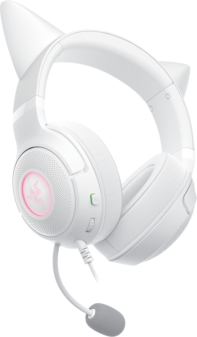 RAZER Kraken Kitty V2 Gaming Headset - White