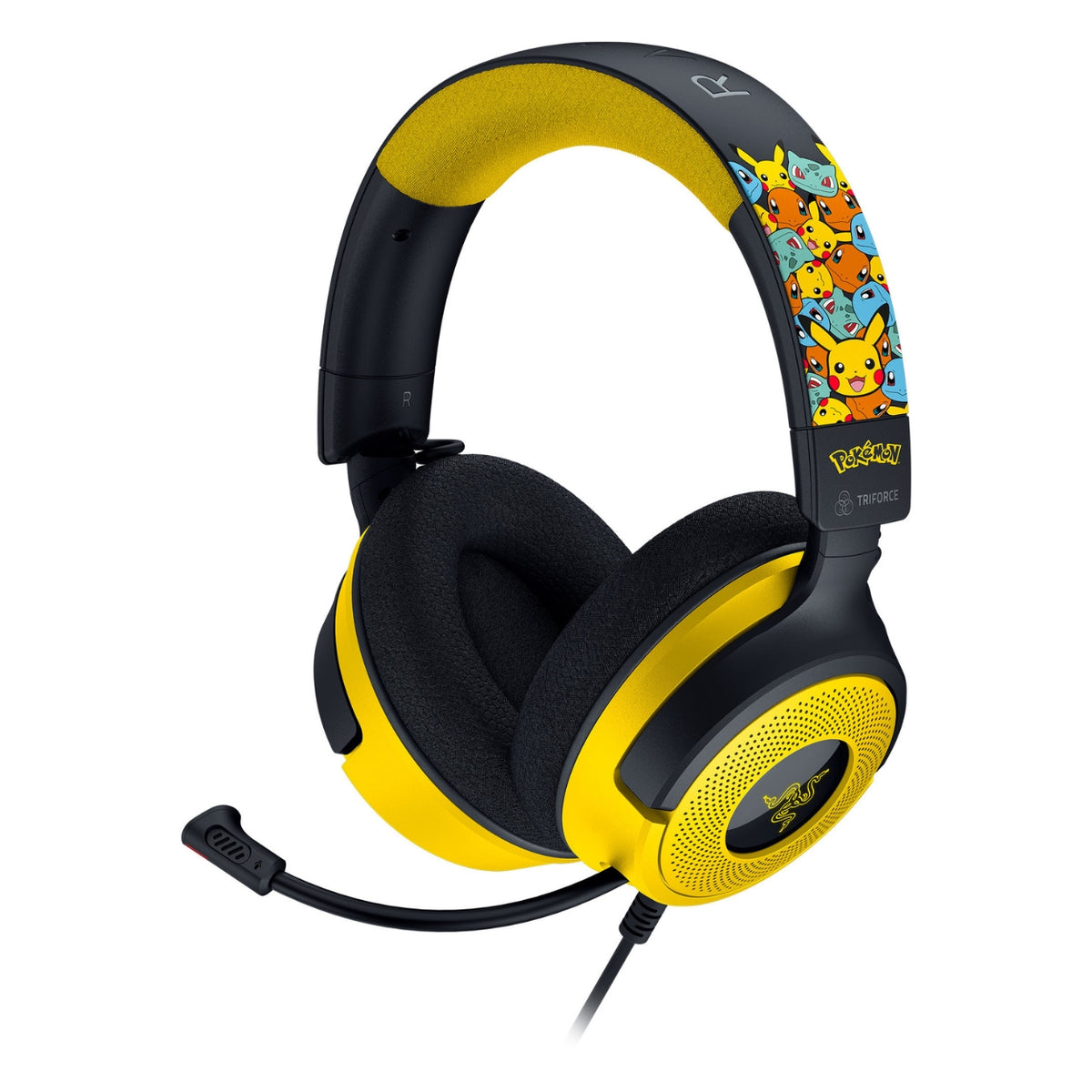 Razer Kraken V4 X Gaming Headset - Pokémon Edition Gelb