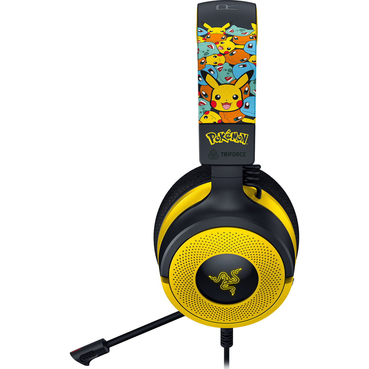 Razer Kraken V4 X Gaming Headset - Pokémon Edition Gelb