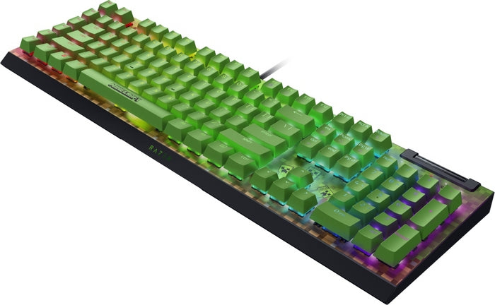 Razer BlackWidow V4 X Gaming Tastatur - Minecraft Edition