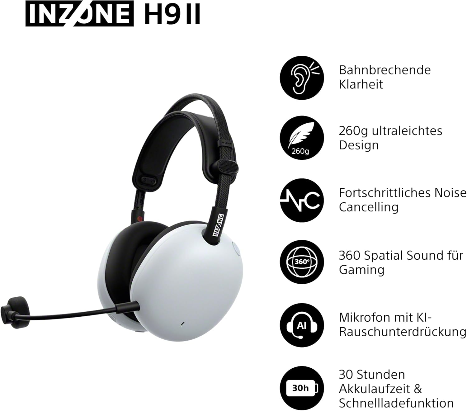 Sony Inzone H9 II Gaming-Headset