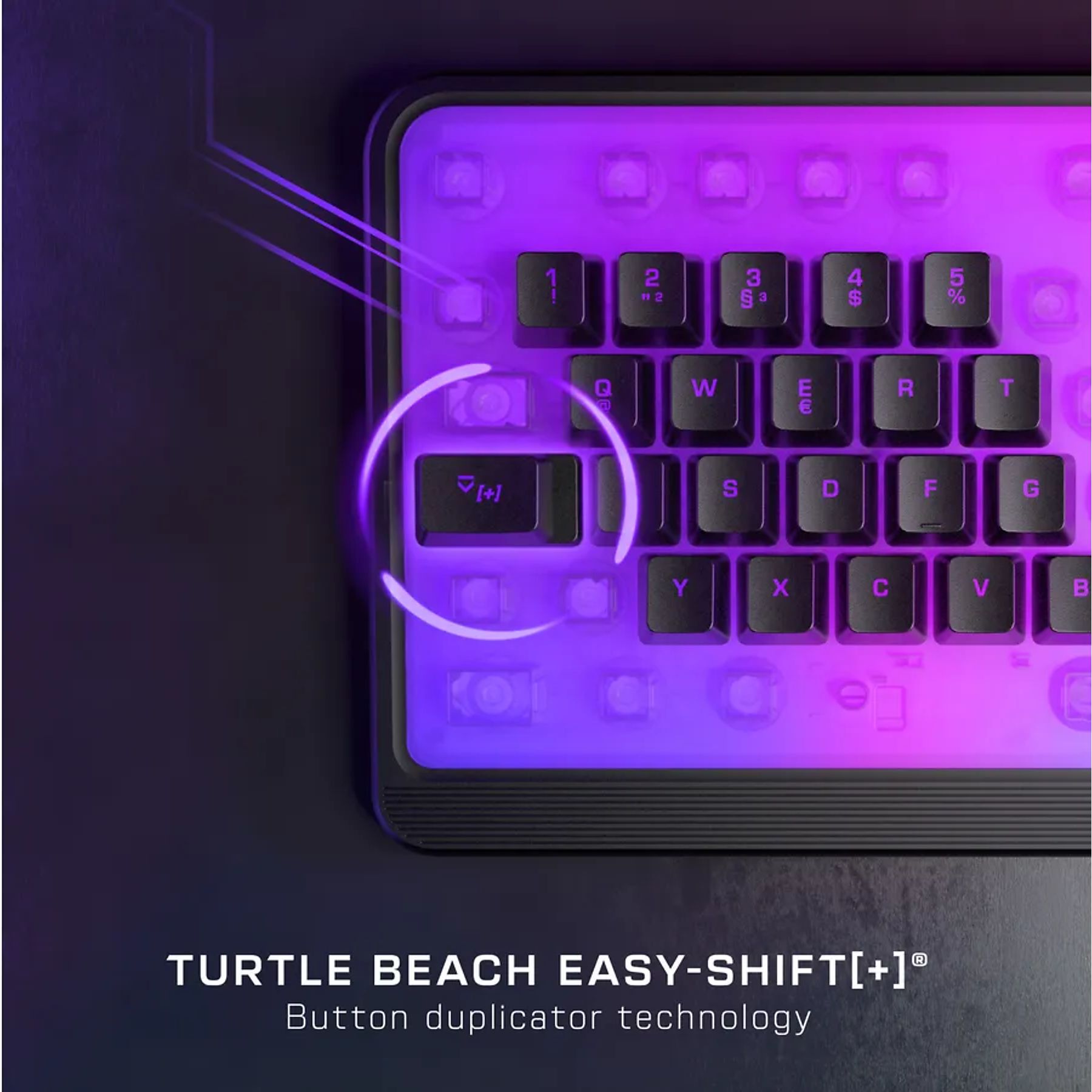 Turtle Beach Magma Gaming-Tastatur, Schwarz (CH)