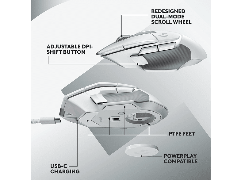Logitech gaming mouse G502 X Lightspeed