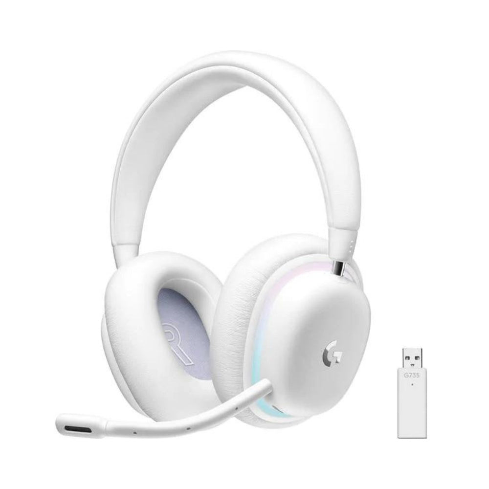 Logitech G735 gaming headset white