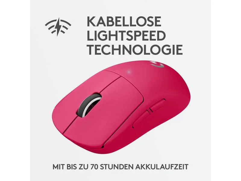 Logitech Gaming Mouse Pro X Superlight Pink