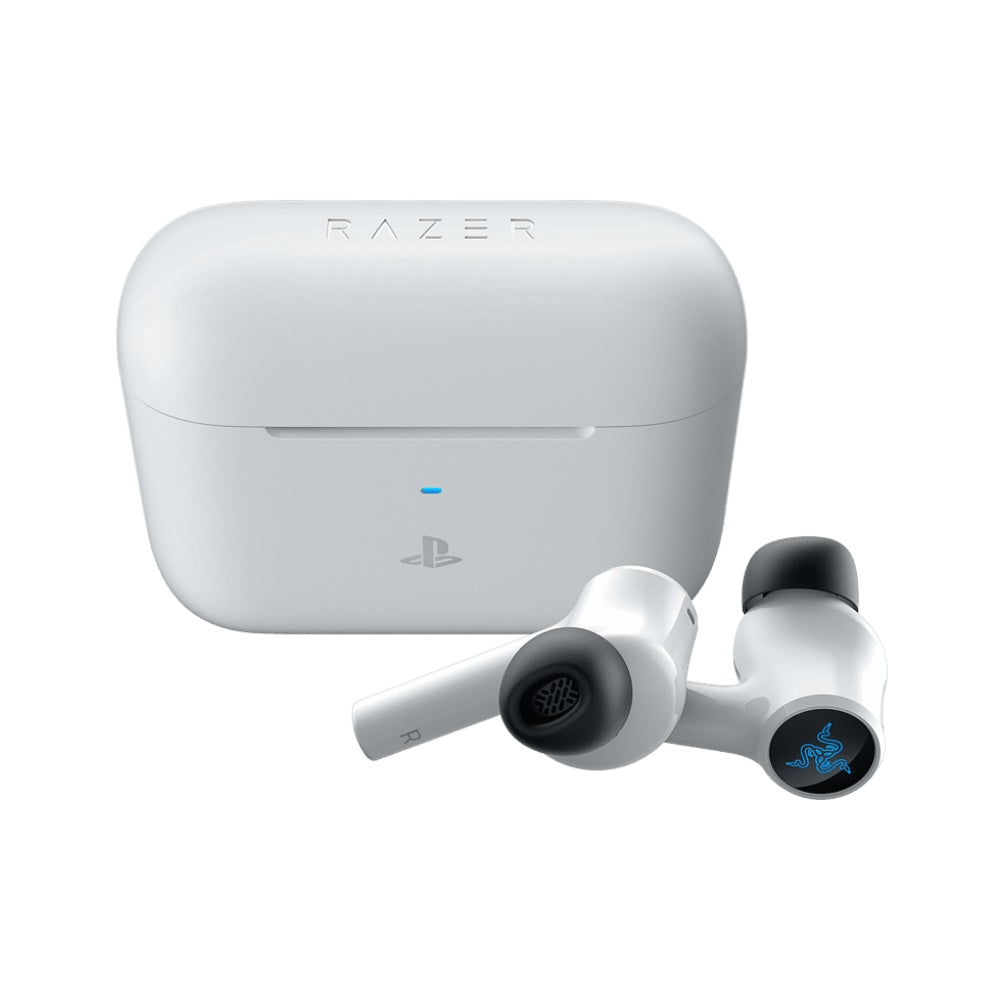 RAZER Hammerhead True HyperSpeed Wireless Gaming Earbuds White
