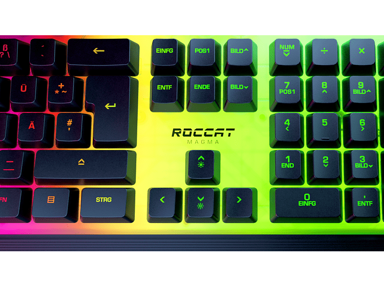 Roccat Magma Gaming Keyboard, Black (CH)