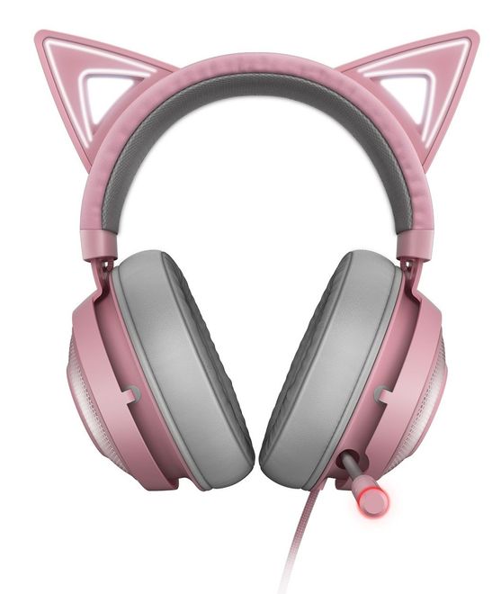 RAZER Kraken Gaming Headset - Kitty Quartz Edition Pink