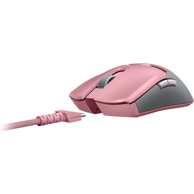 RAZER gaming mouse Viper Ultimate & Dock Quartz Pink