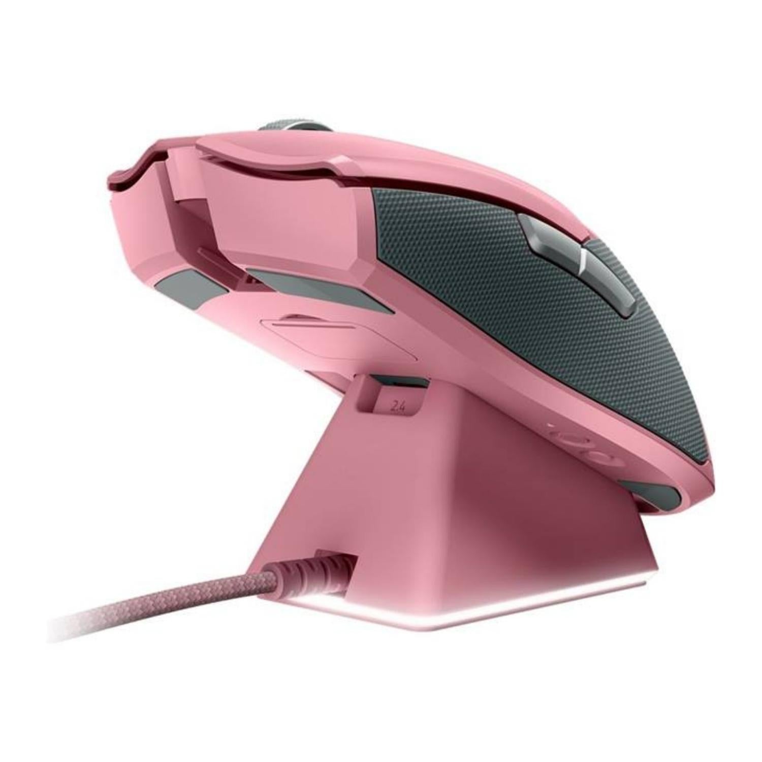 RAZER gaming mouse Viper Ultimate & Dock Quartz Pink