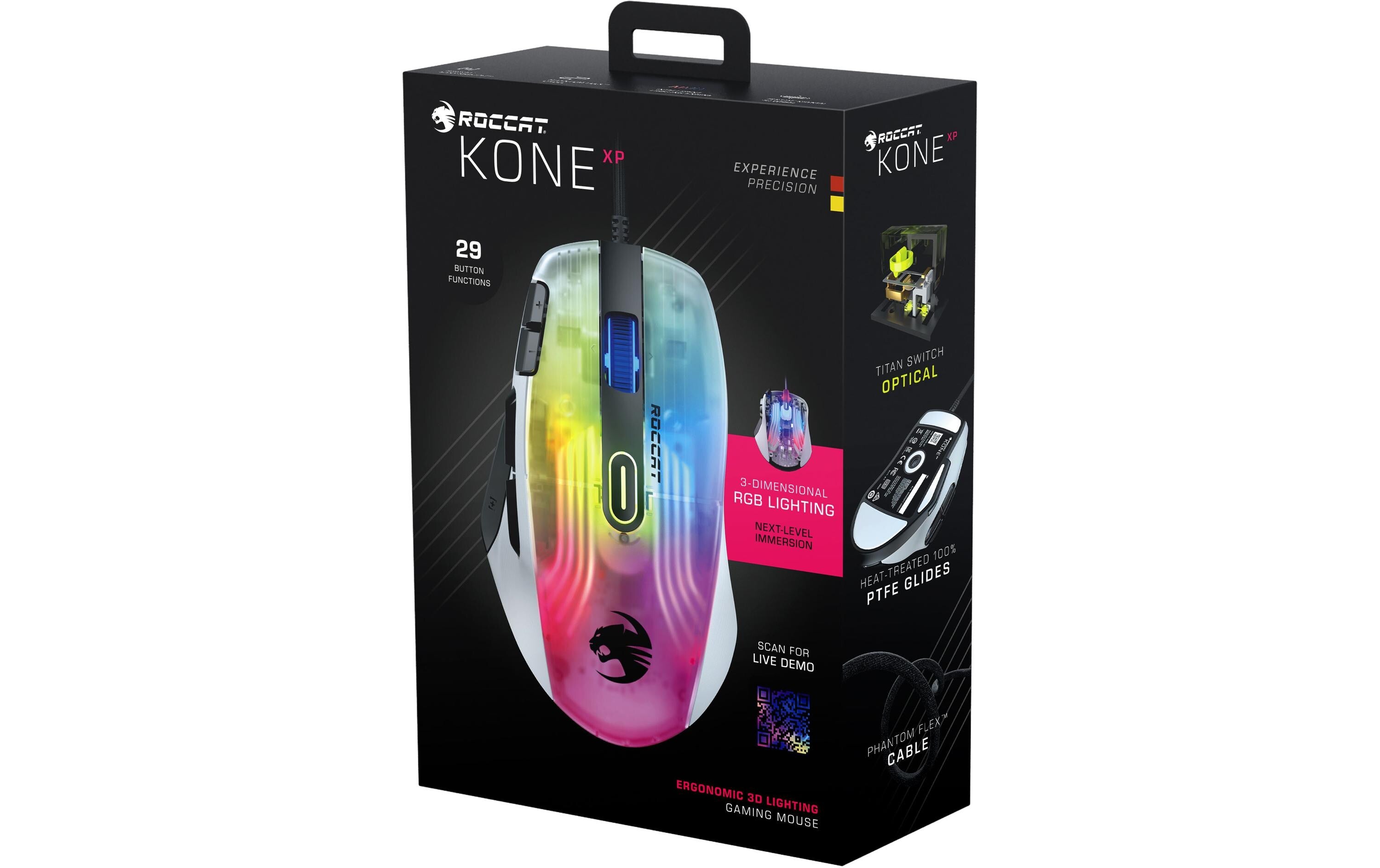 Roccat Gaming Mouse Kone XP White