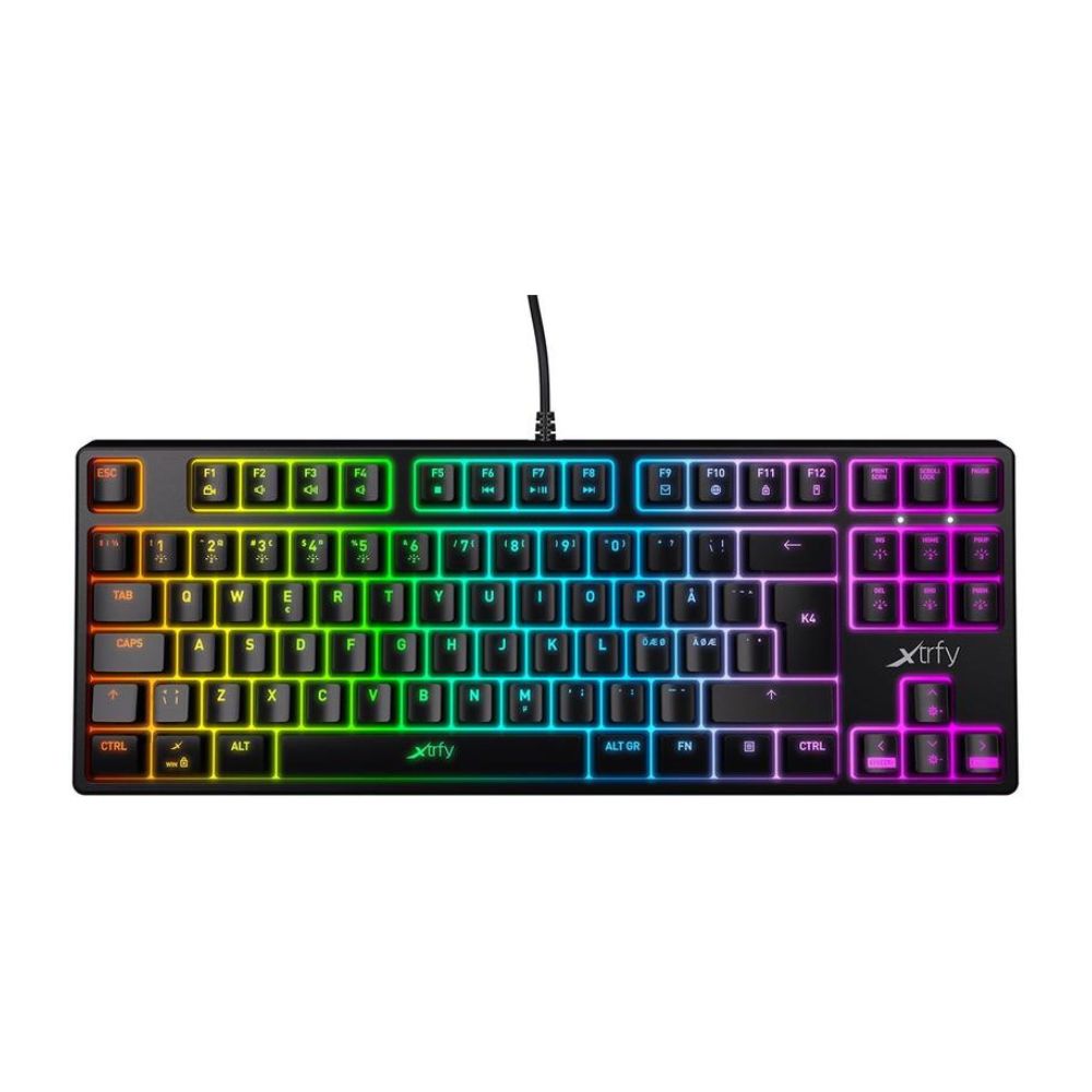 Xtrfy K4 RGB TKL Gaming Keyboard (Black)