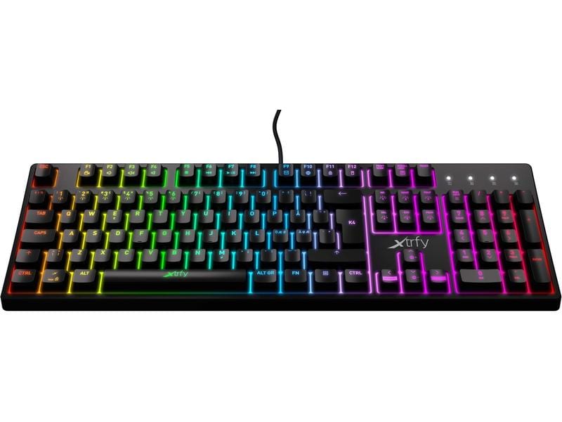 Xtrfy K4 RGB TKL Gaming Keyboard (Black)
