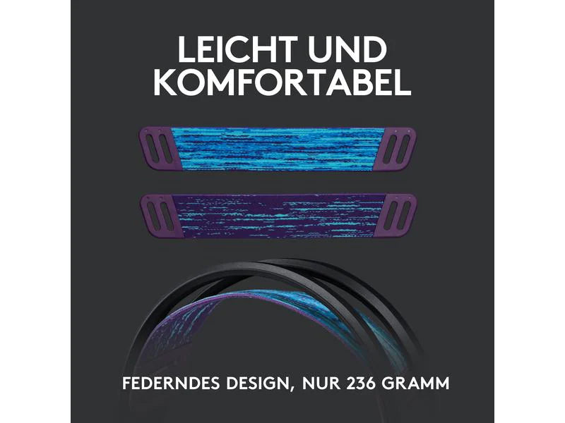 Logitech Gaming Headset G535 Lightspeed Black