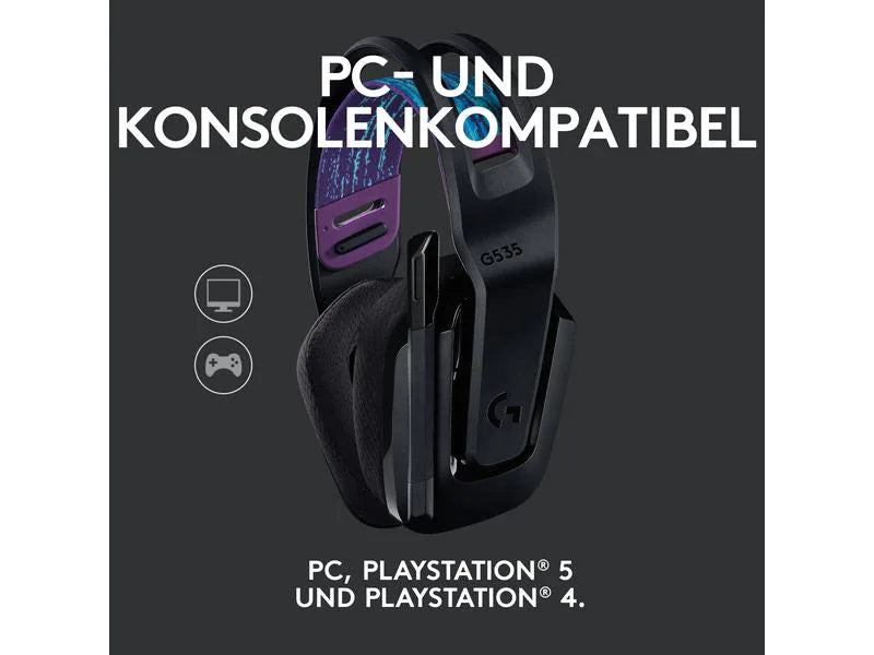Logitech Gaming Headset G535 Lightspeed Black