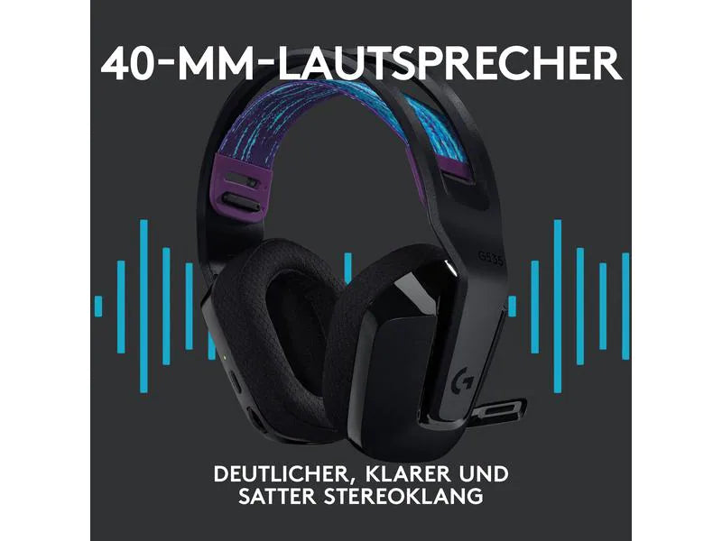 Logitech Gaming Headset G535 Lightspeed Black