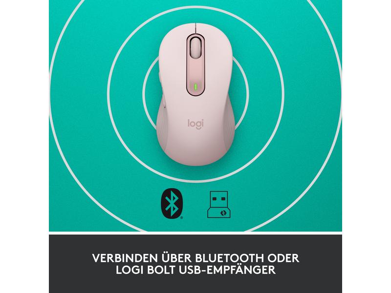 Logitech Mouse Signature M650 L Pink