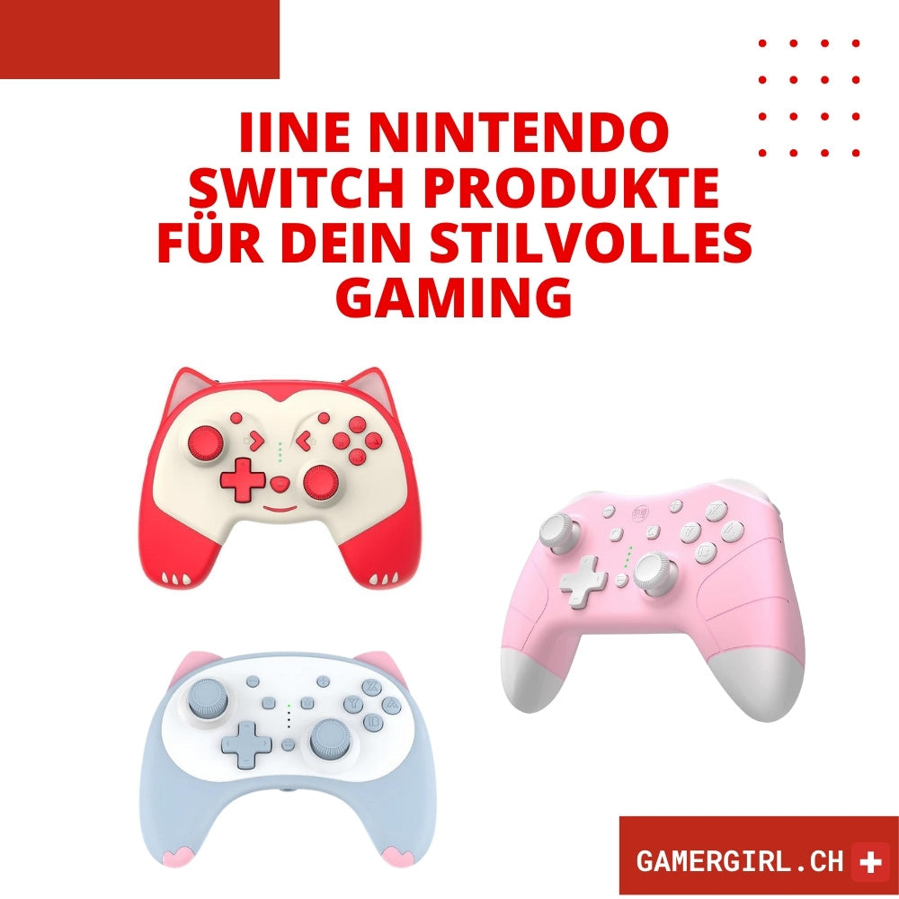 IINE Nintendo Switch Produkte für dein stilvolles Gaming