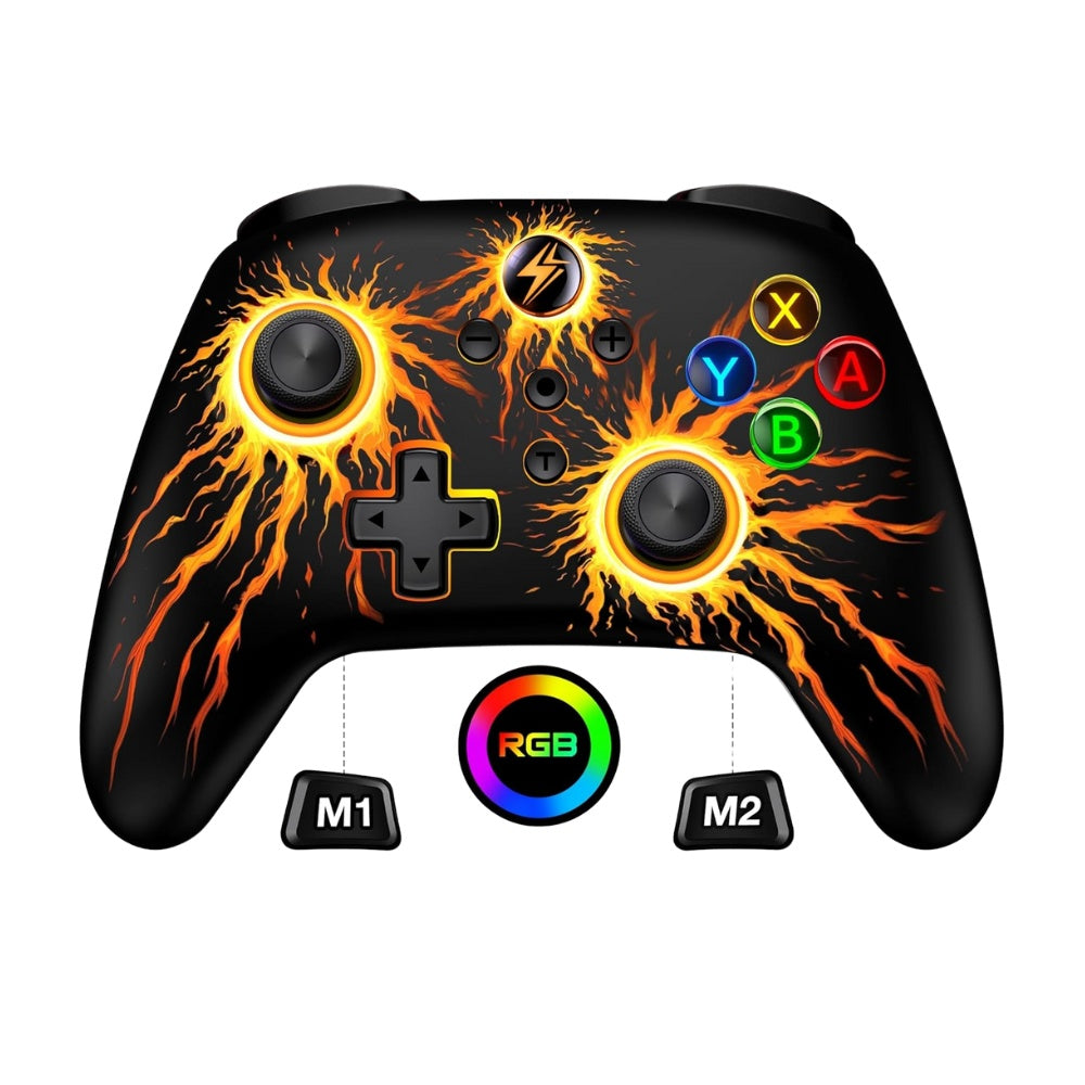 ALEEMTRY Nintendo Switch Pro Wireless Controller (RGB)