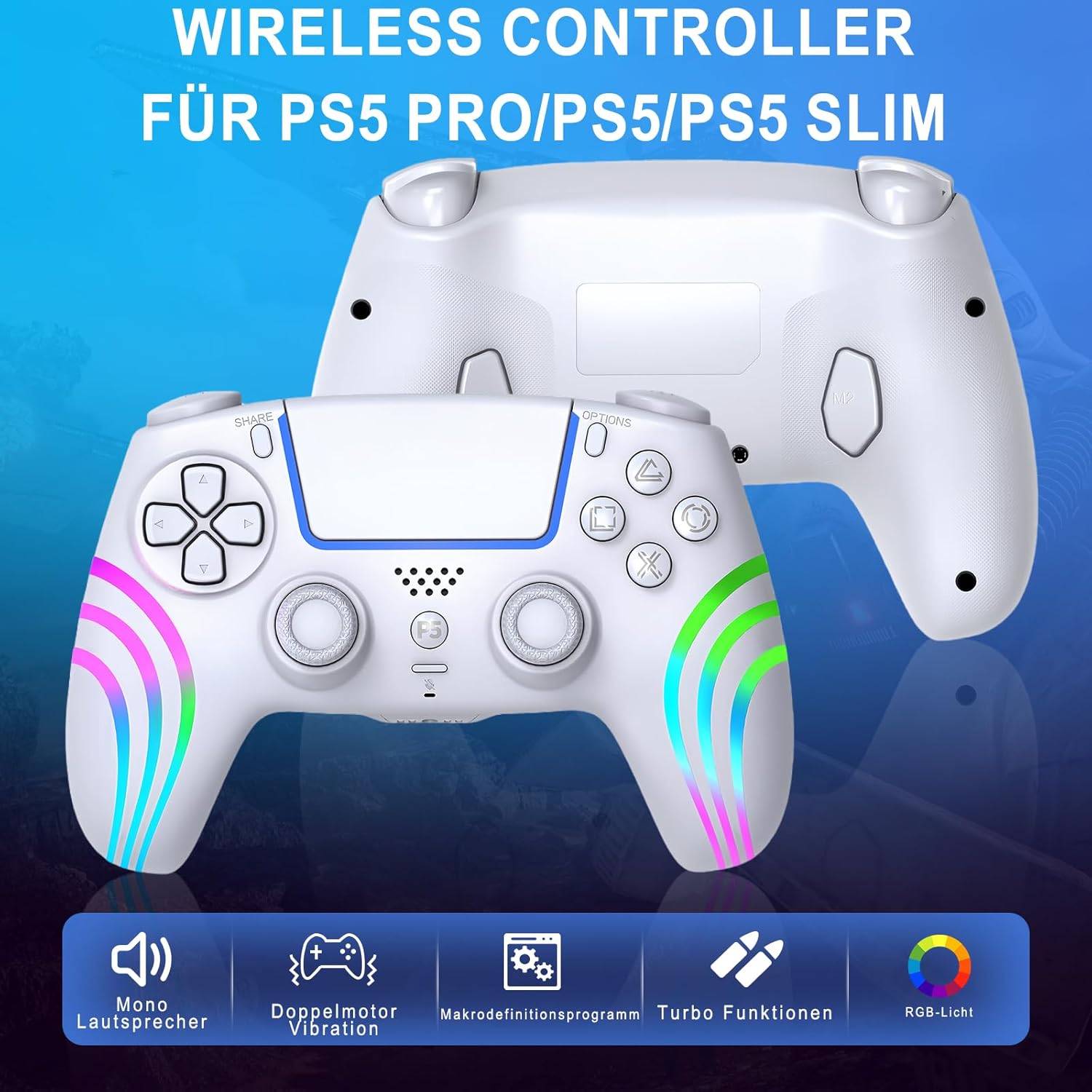AriKroii Wireless PS5/PC Controller