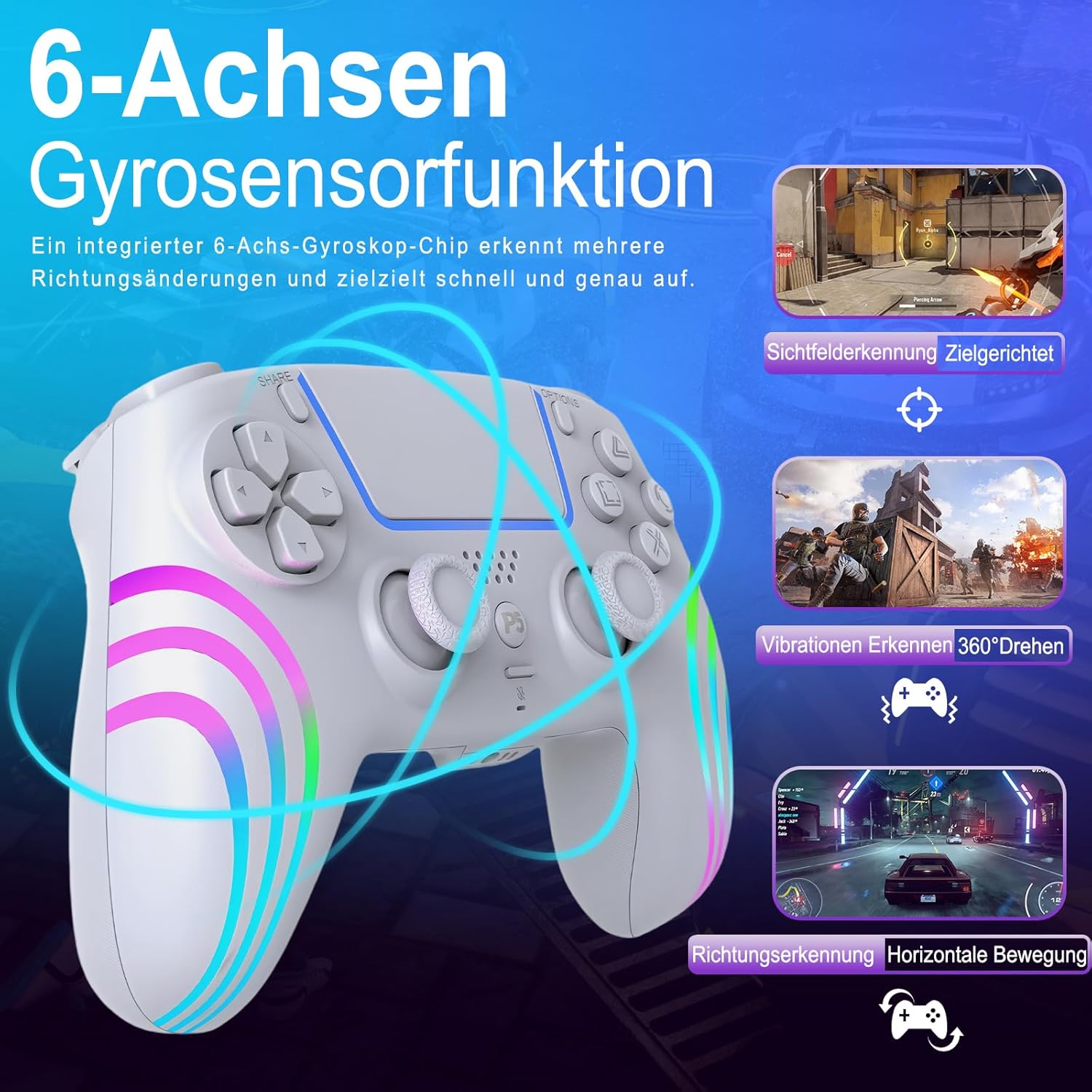 AriKroii Wireless PS5/PC Controller