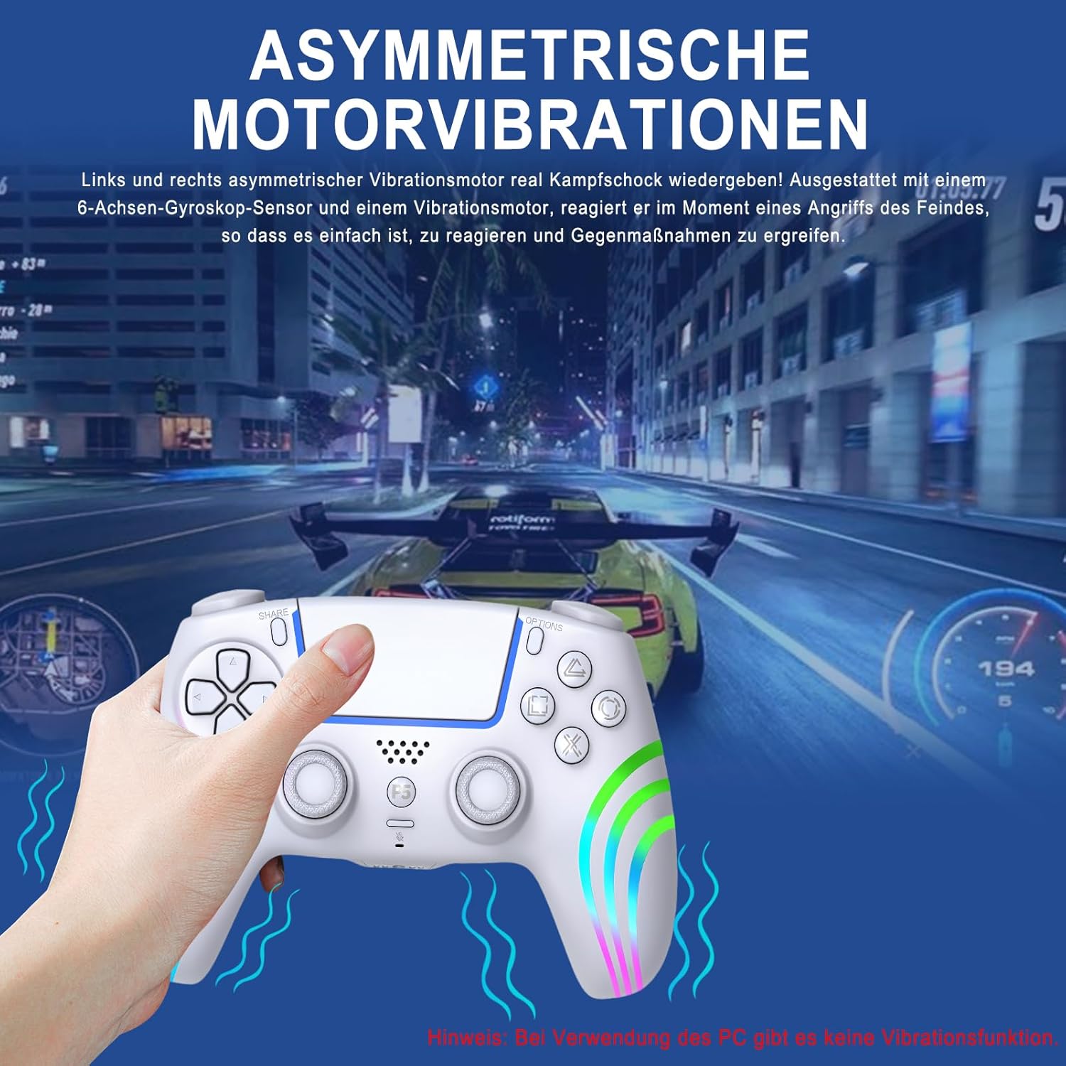 AriKroii Wireless PS5/PC Controller