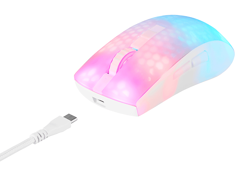 Deltaco Gaming Mouse WM89 Transparent