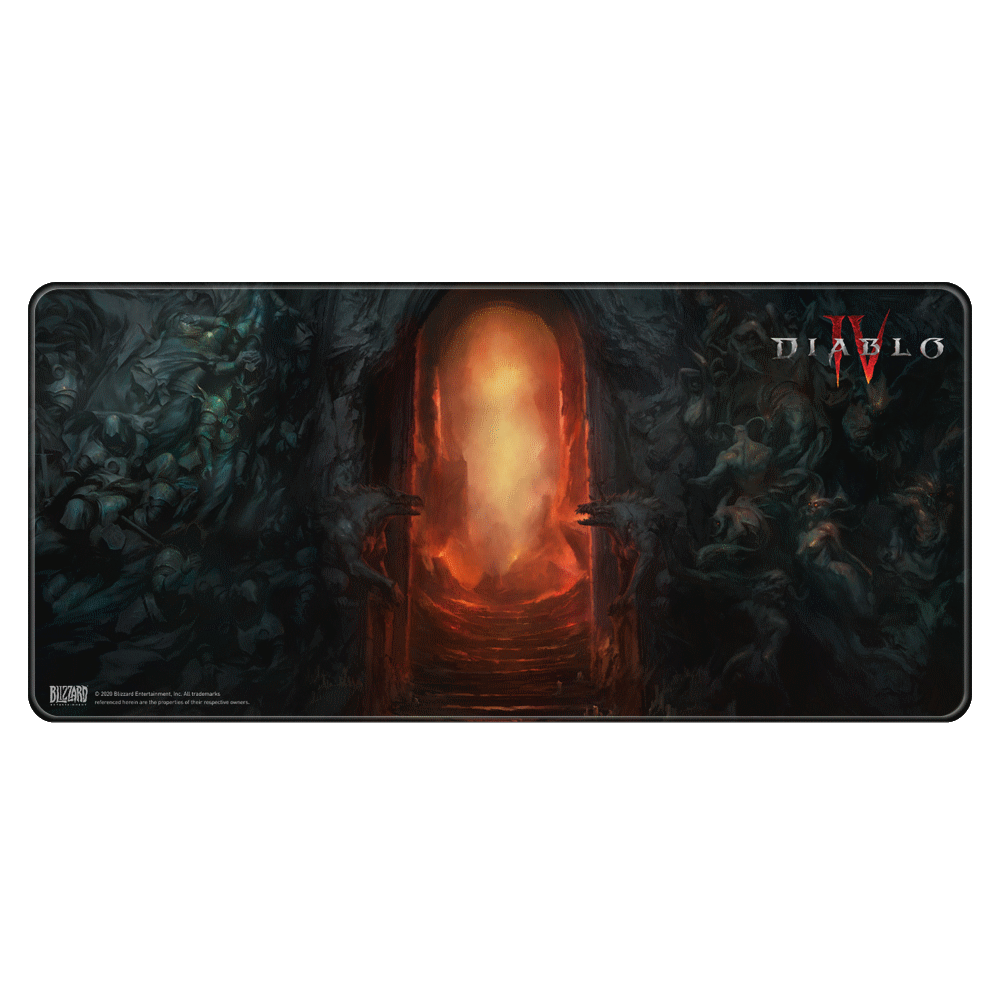 Dark Project "Gate of Hell" Mousepad, Diablo IV, XL