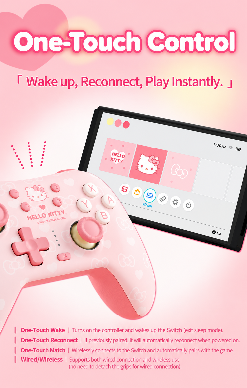 GeekShare Hello Kitty Controller Gift Box
