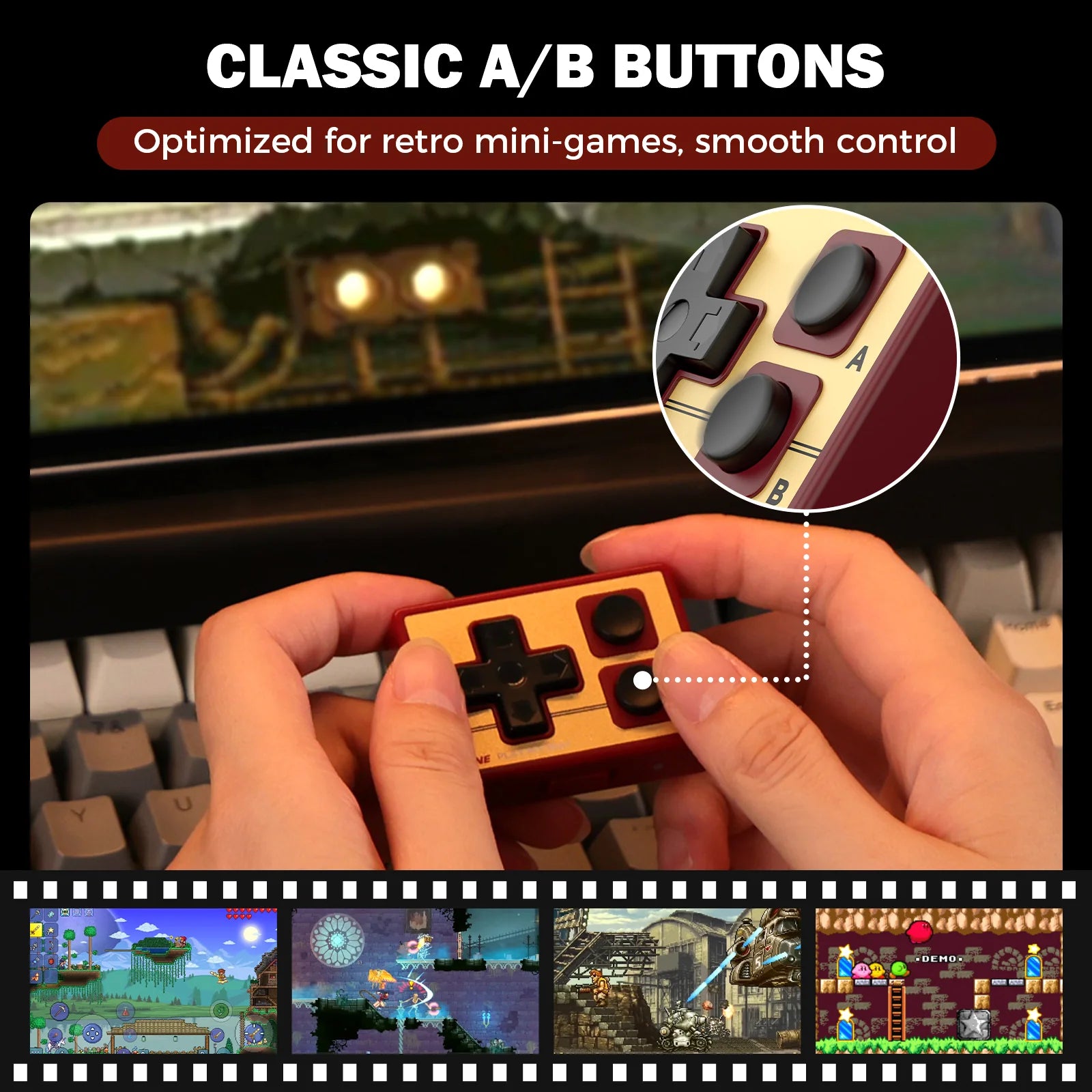 IINE Gamebrick Mini Retro Controller