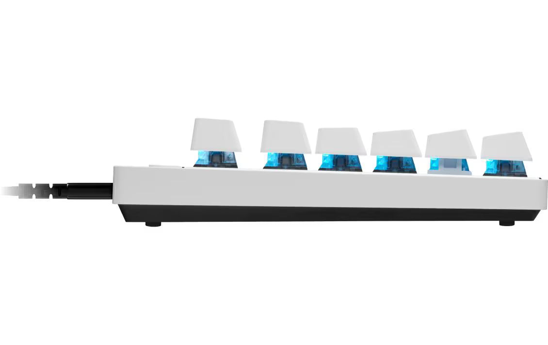 Logitech Gaming-Tastatur PRO X TKL RAPID (CH) Weiss
