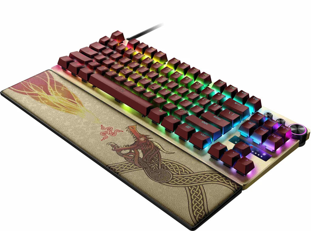 Razer Huntsman V3 Pro Tenkeyless Gaming Tastatur - Counter-Strike 2 Edition
