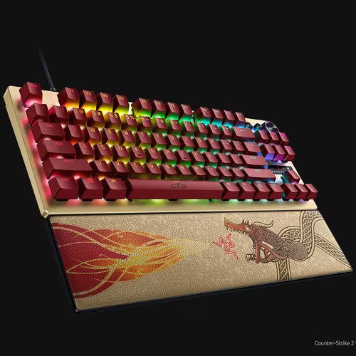 Razer Huntsman V3 Pro Tenkeyless Gaming Tastatur - Counter-Strike 2 Edition