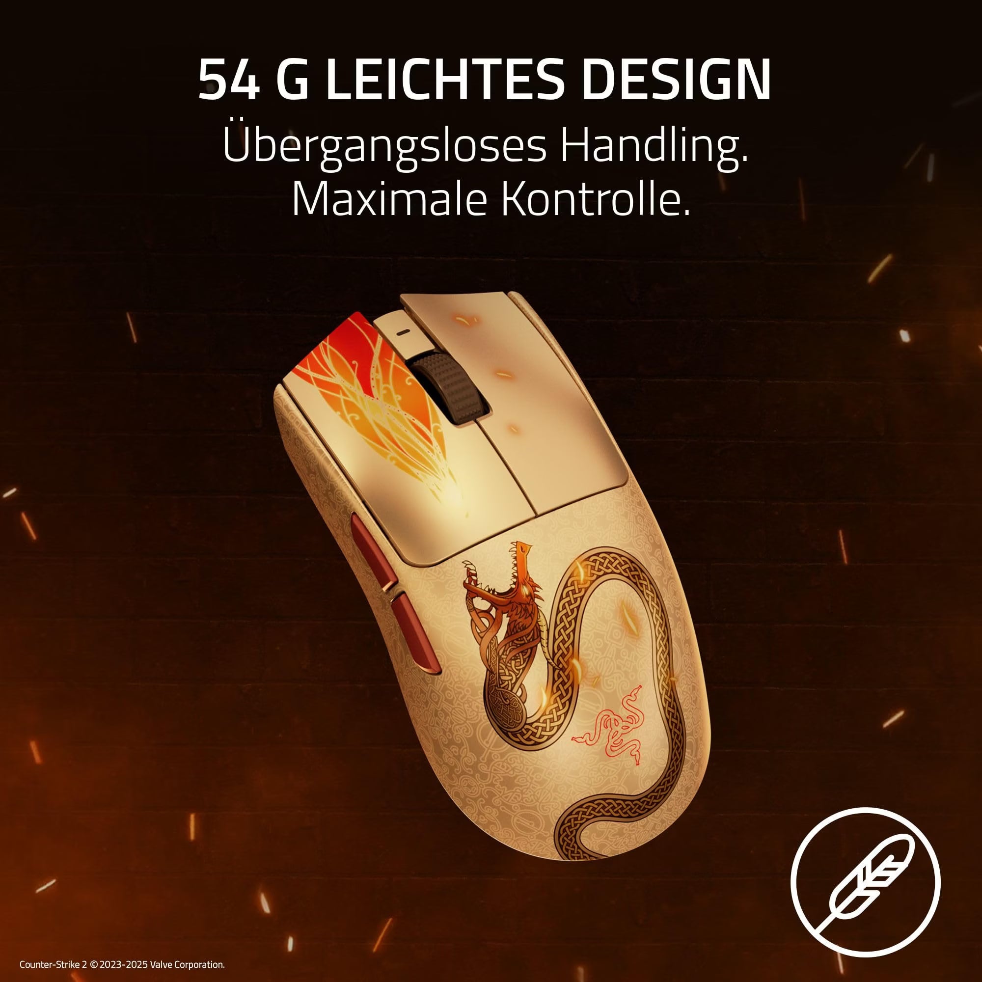 Razer Viper V3 Pro Gaming-Maus  - Counter-Strike 2 Edition