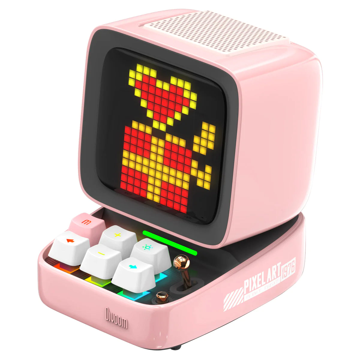 Divoom DitooPro Retro Pixel Art Lautsprecher Pink