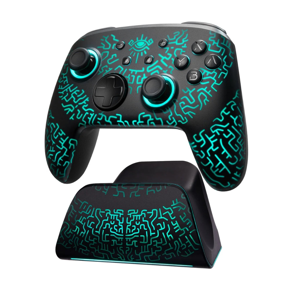 FUNLAB Luminex Pro Wireless Nintendo Switch Controller + Charging Dock