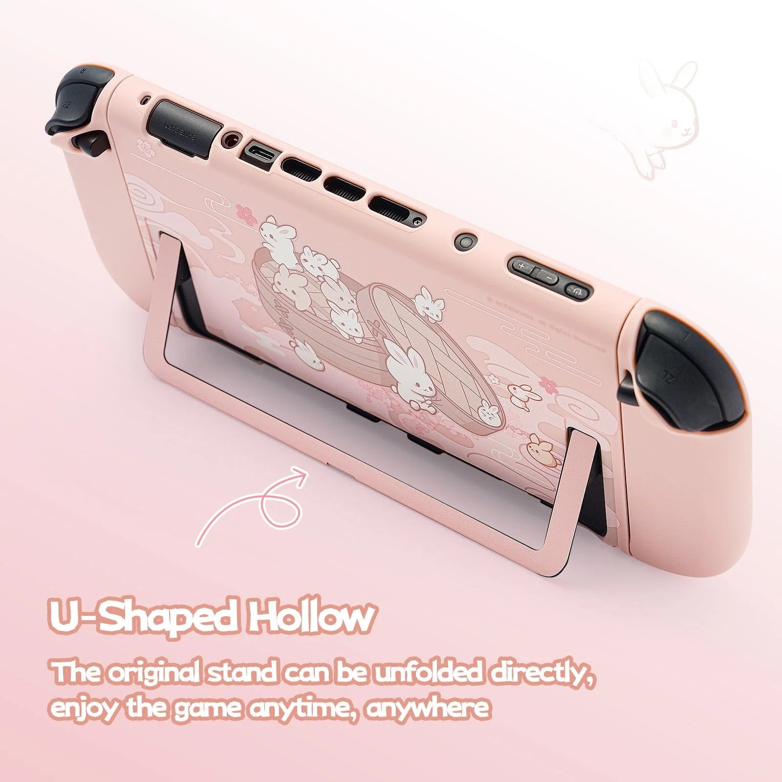 GeekShare "Steamed Bun Rabbit" Nintendo Switch 2 Schutzhülle