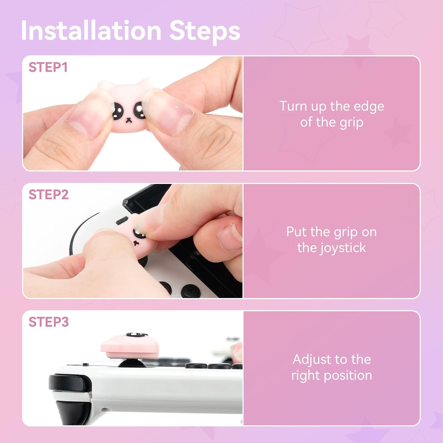 GeekShare "Miao Miao" Thumb Grips (Nintendo Switch, OLED, Lite)