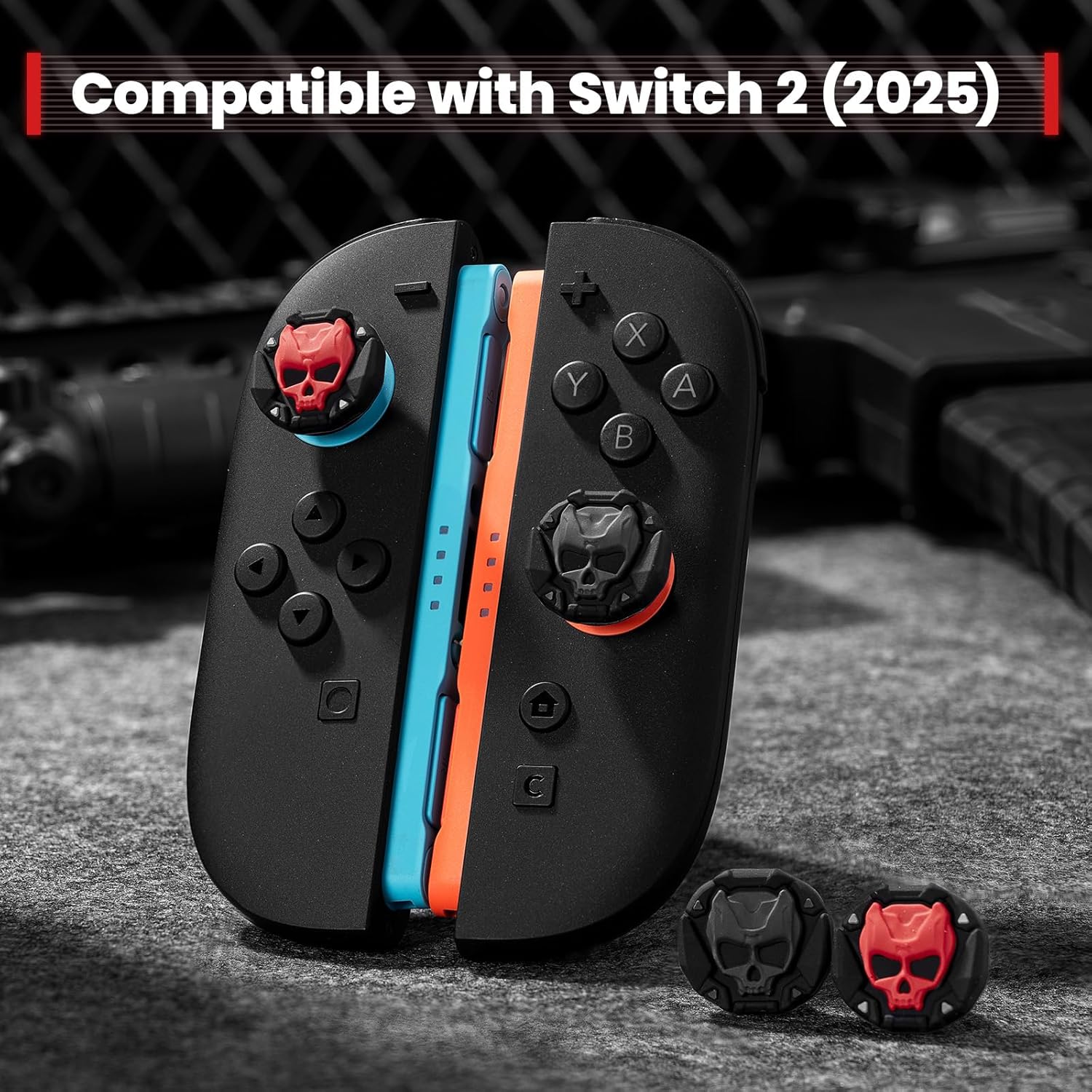 GeekShare "Bone Spirit Armor" Thumb Grips (Nintendo Switch 2)
