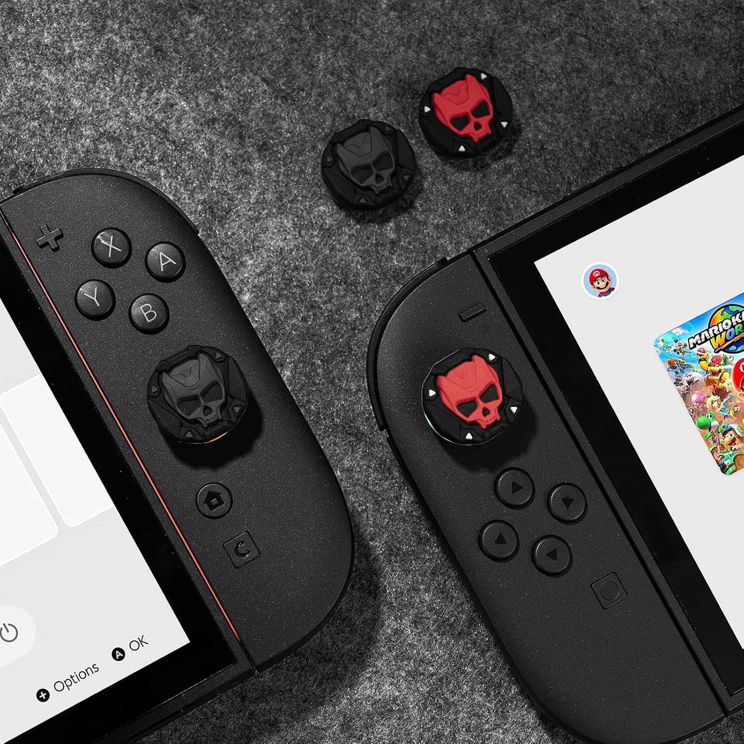 GeekShare "Bone Spirit Armor" Thumb Grips (Nintendo Switch 2)