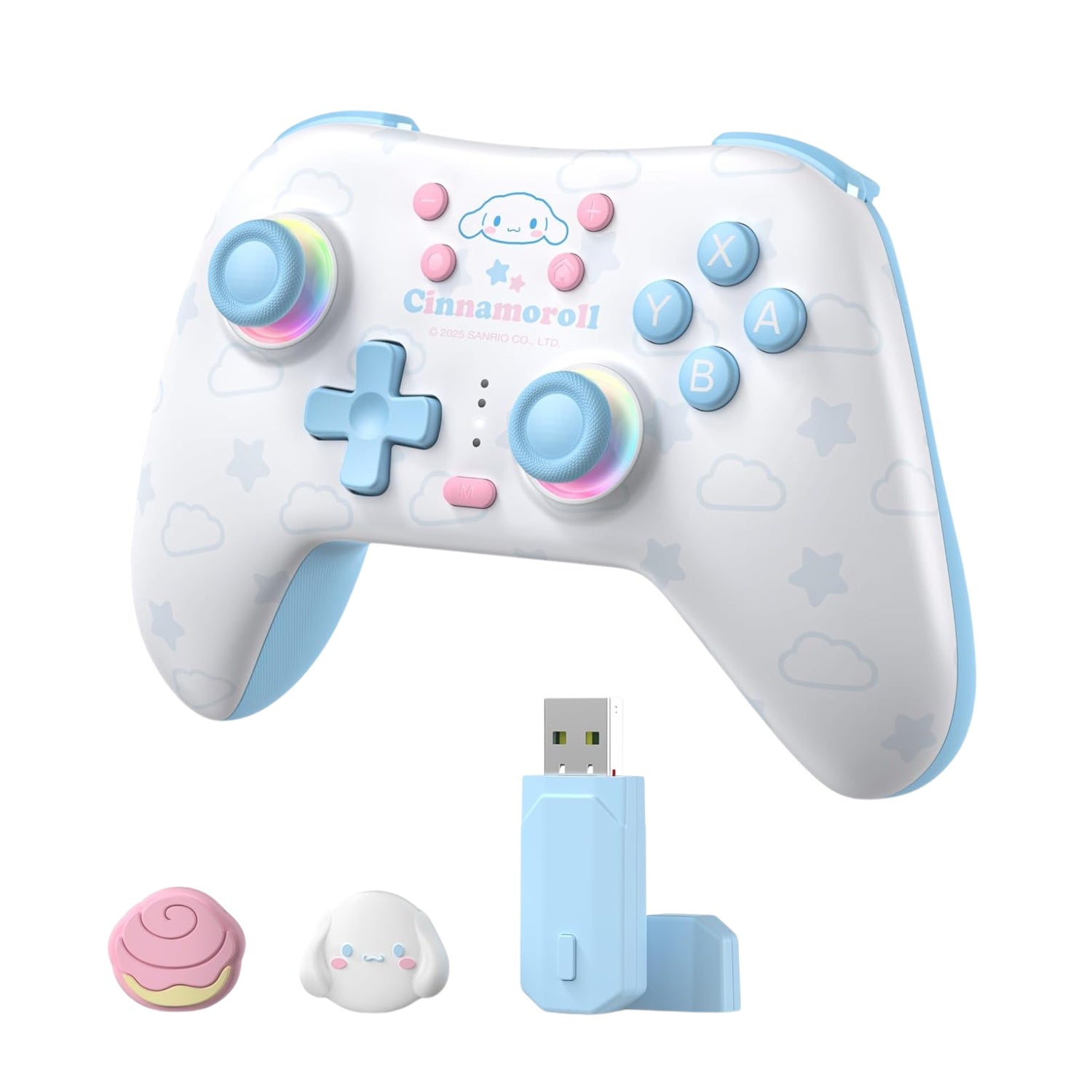 Geekshare Cinnamoroll Wireless Nintendo Controller
