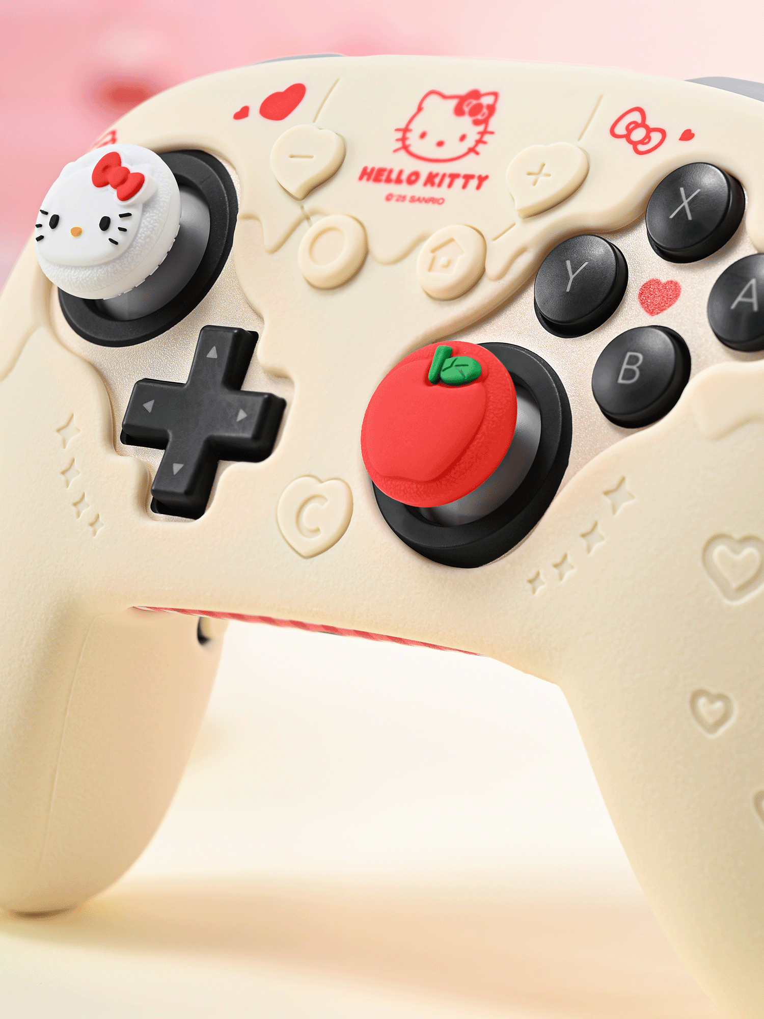GeekShare Sanrio NS2 Pro Skin - Hello Kitty Weiss