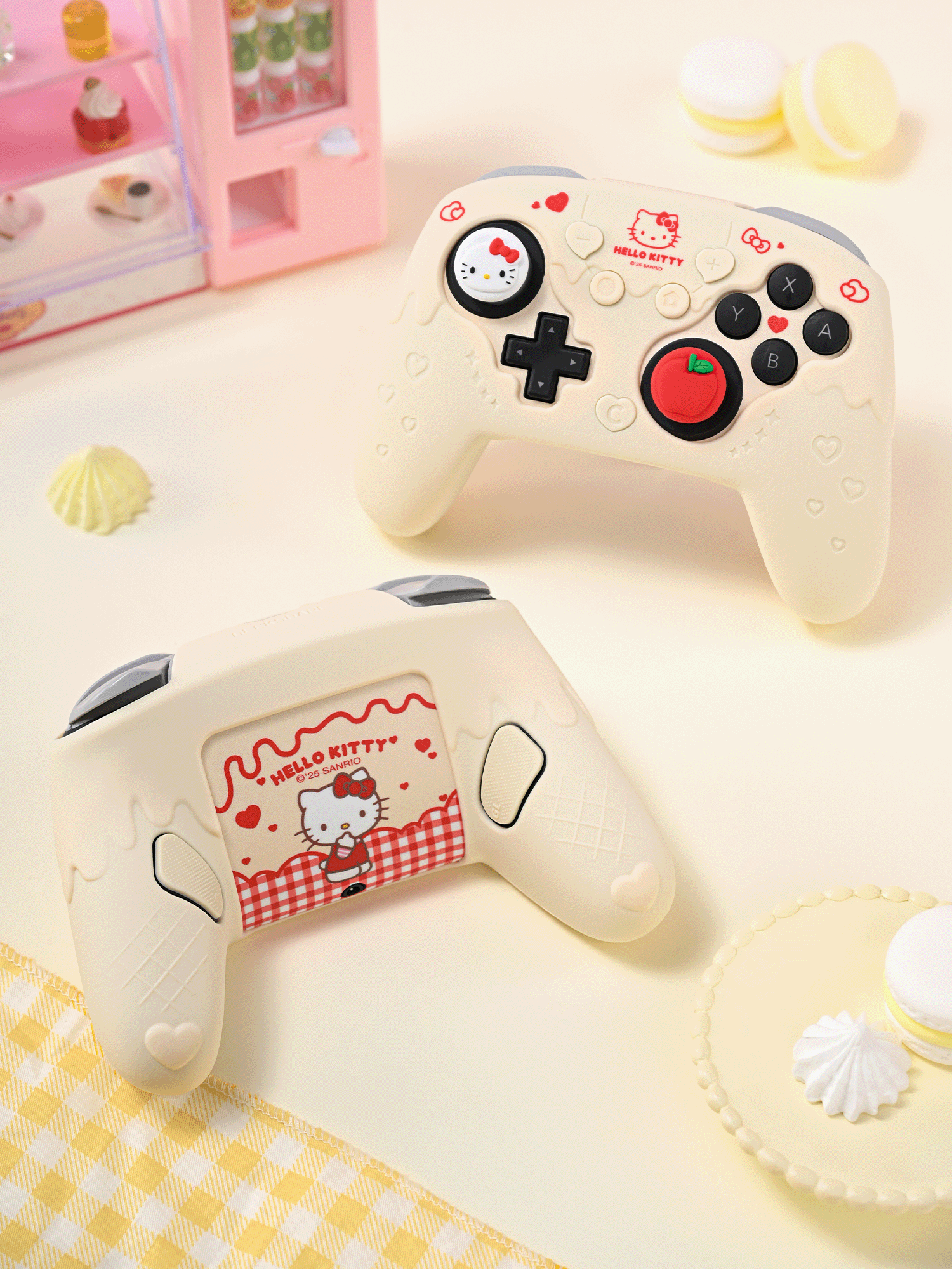 GeekShare Sanrio NS2 Pro Skin - Hello Kitty Weiss